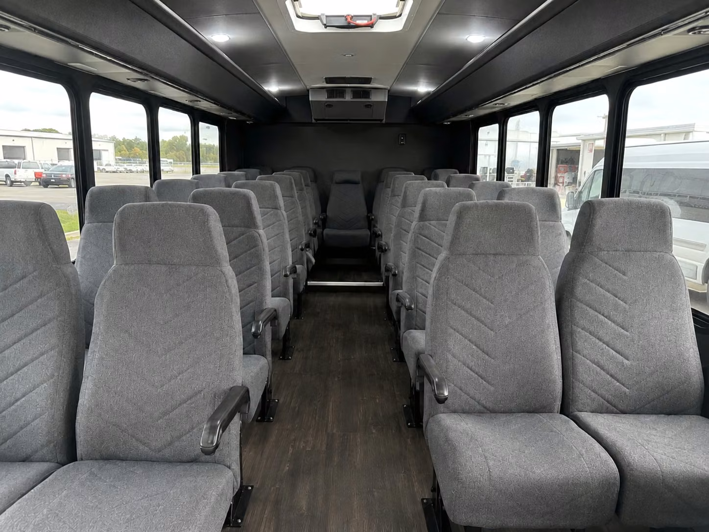 20 passenger minibus interior