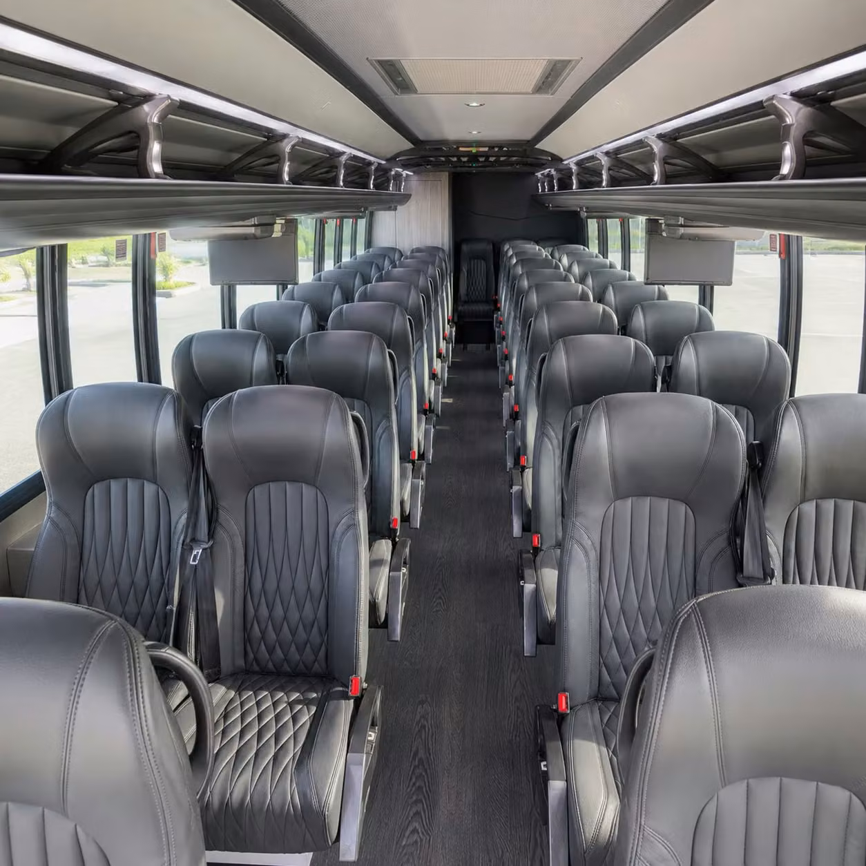30 passenger minibus interior