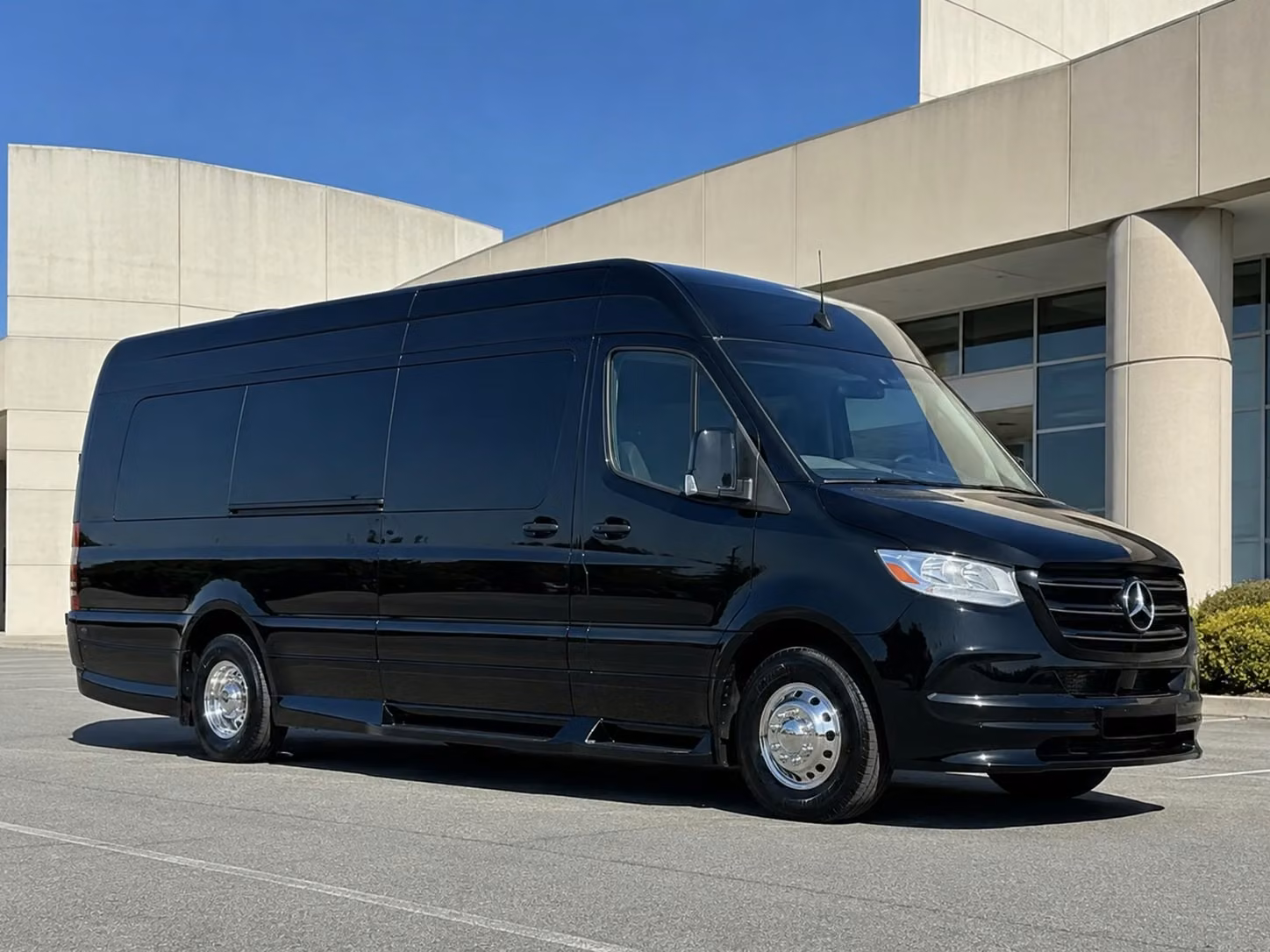 sprinter van with driver
