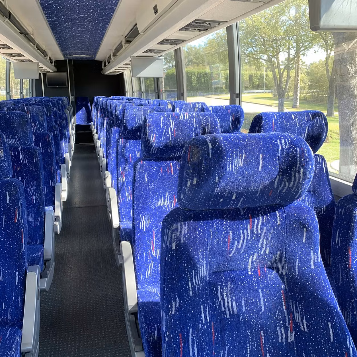 st paul charter bus interior
