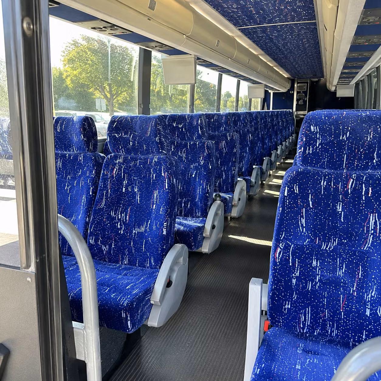 st paul charter bus rental inside